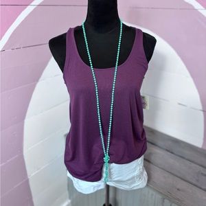 Zenana Tunic Length Scoop Neck Flowy Tank Top 💗